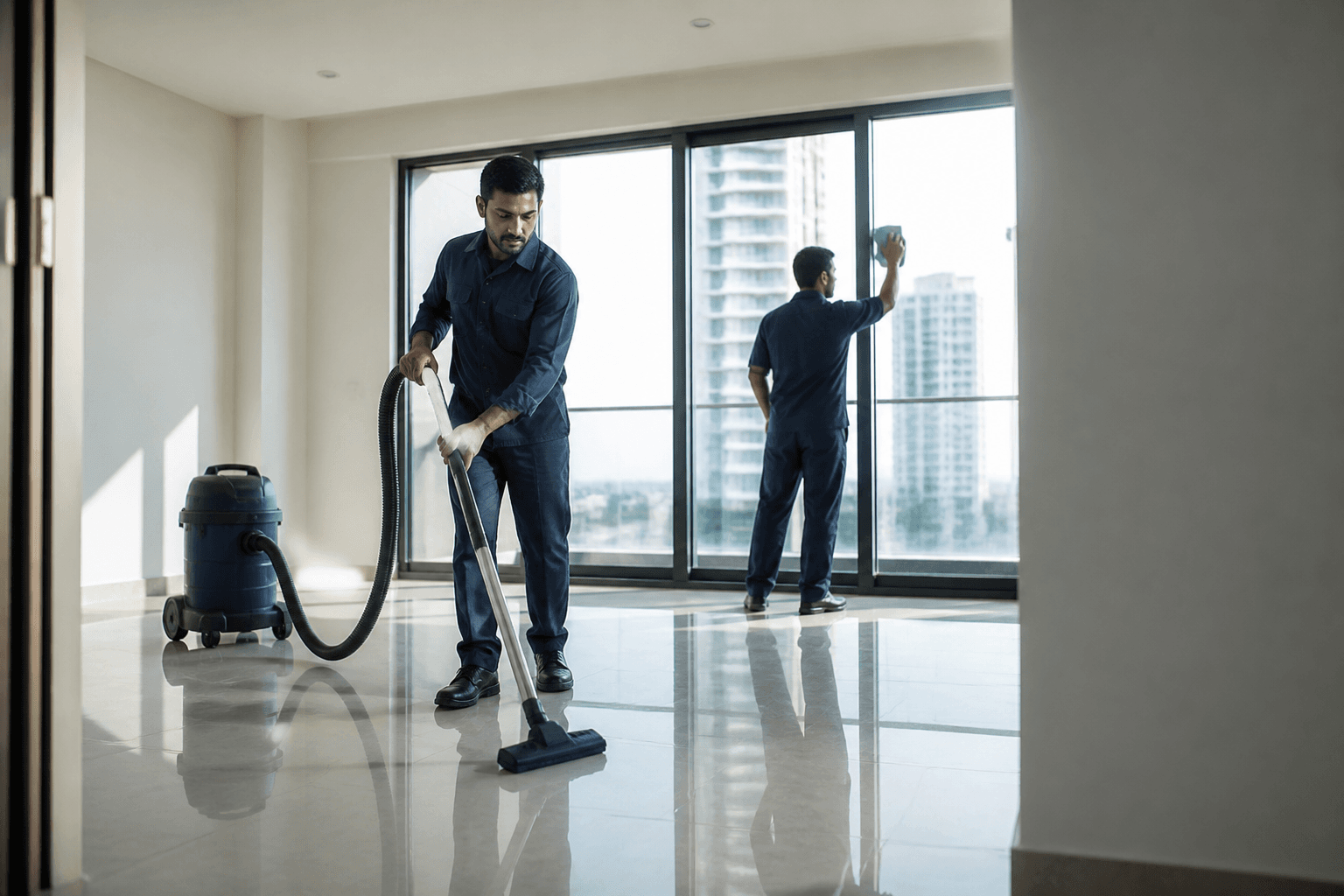PLACEHOLDER — Post-construction clean