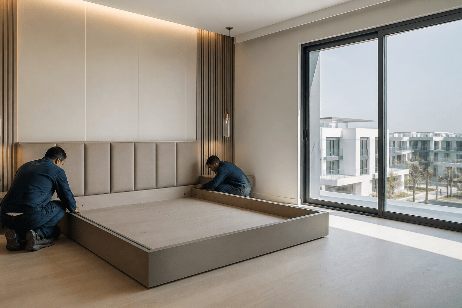 PLACEHOLDER — Villa floor tiling